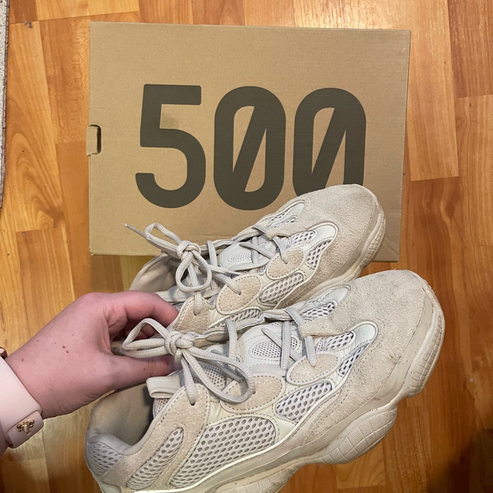 Yeezy 500 Shoes - Blush